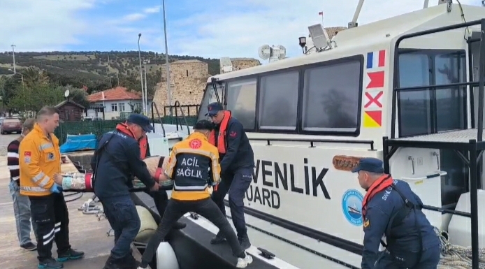 Bozcaada’da 1 Şahsın Tıbbi Tahliyesi Gerçekleştirilmiştir