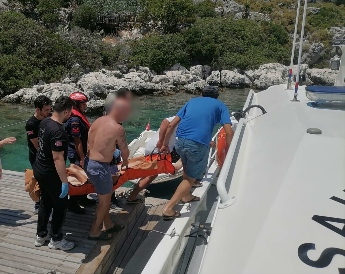 Antalya’da 1 Şahsın Tıbbi Tahliyesi Gerçekleştirilmiştir